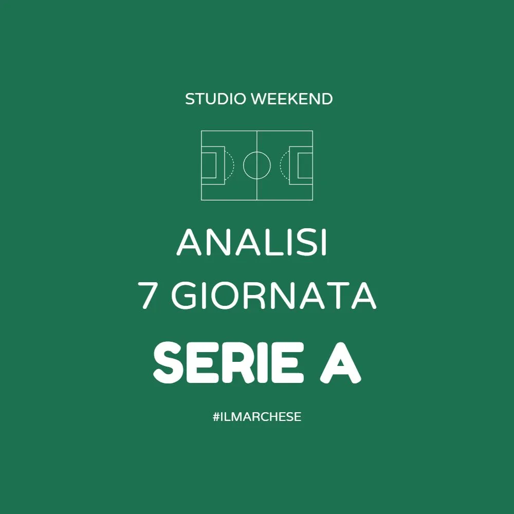 analisi 7 giornata serie a